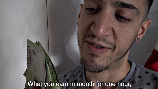 Straight guy takes cash for a blowjob and ends up getting fucked