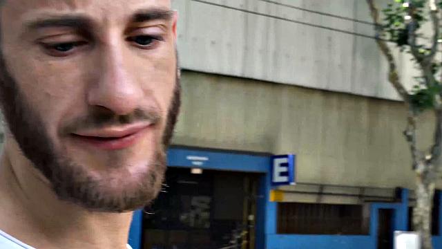 Straight guy takes cash for a blowjob and ends up getting fucked