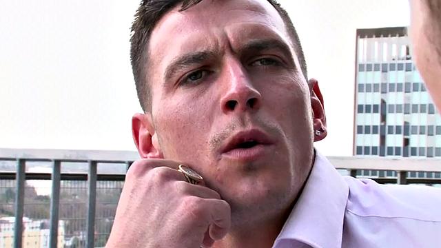 Bottom stud gets pounded in asshole by his handsome BF