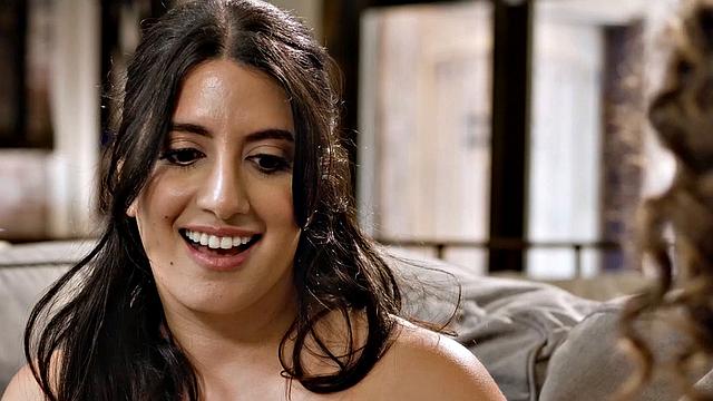 GIRLSWAY - Naturally Stacked Babe Sarah Arabic Is Turned On By Busty BFF Uniform