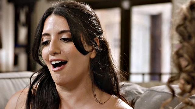 GIRLSWAY - Naturally Stacked Babe Sarah Arabic Is Turned On By Busty BFF Uniform