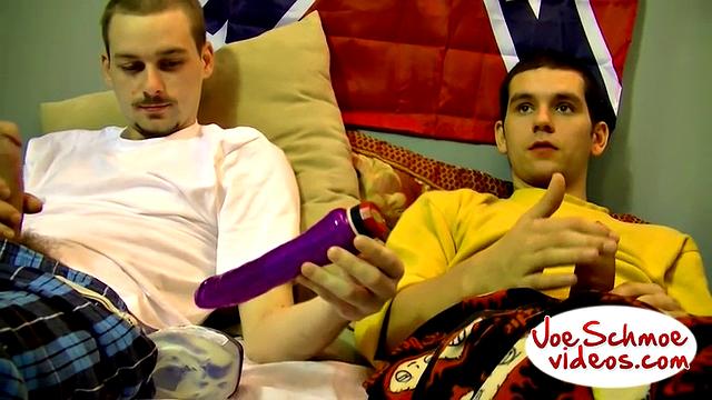 Boys Get Playful Jerking Off - Brian And Blaze
