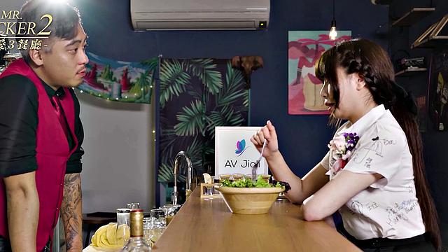 Freshly graduated Chinese teen gets boned deeply