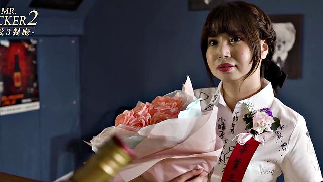 Freshly graduated Chinese teen gets boned deeply