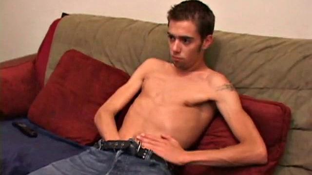 Daniel Kane pumps out an impressive cum load.