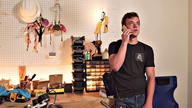 Film School Graduate Gets Fucked On First Day of Porn Set - Scott Finn, Dis Irez - DisruptiveFilms