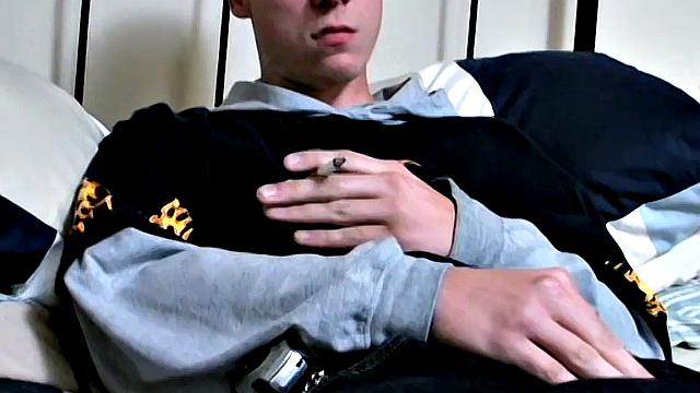 Jason takes control and dominates his man in an intense gay hookup