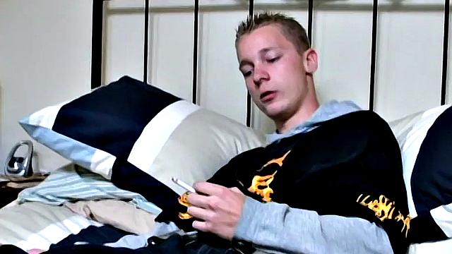 Jason takes control and dominates his man in an intense gay hookup