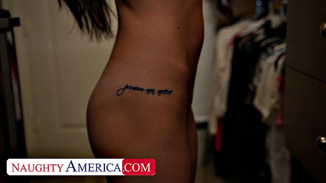 Sexy Blake Wilde borrows a married cock