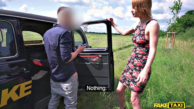 Peeping Cabbie Fucks Redhead