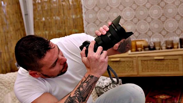 Deepthroat babe in lace thongs fucked n filmed by BF