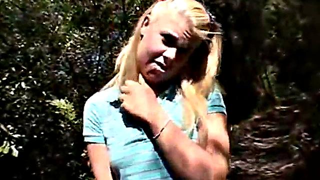 Petite teen fingering herself