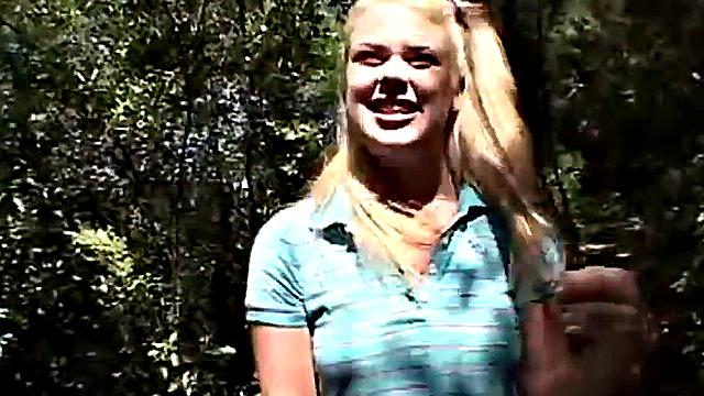 Petite teen fingering herself