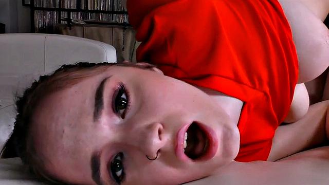 POV anal amateur babe pleases BFs cock with her tight butt