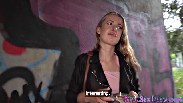 Round ass naughty babe doggystyled