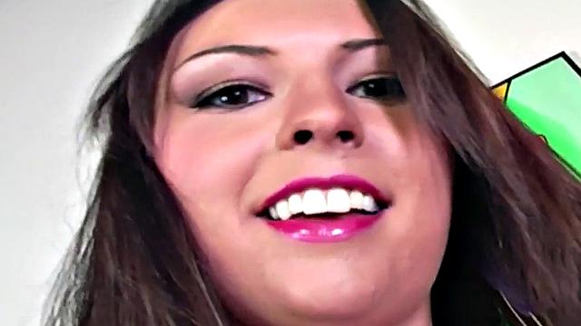 Check out this busty teen's body before getting pounded in POV