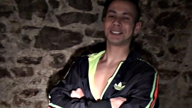 Skinny amateur bottom rimmed and fucked in basement