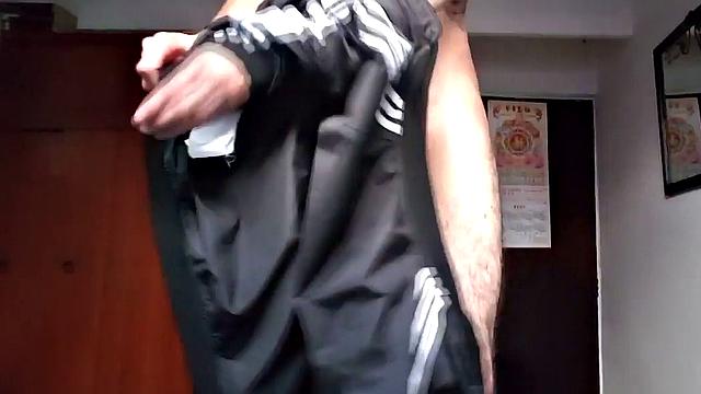 Pervert Boy bares it all for the cameras, showing off his inked body.