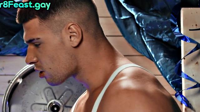 Str8 hot guy banged in anal hole by perverted horny fucker