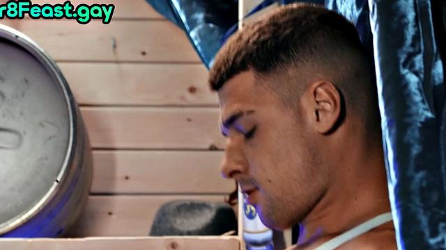 Str8 hot guy banged in anal hole by perverted horny fucker