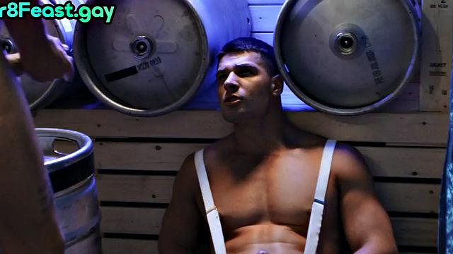 Str8 hot guy banged in anal hole by perverted horny fucker