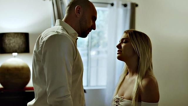 Cute stepdaughter banged by stepdad