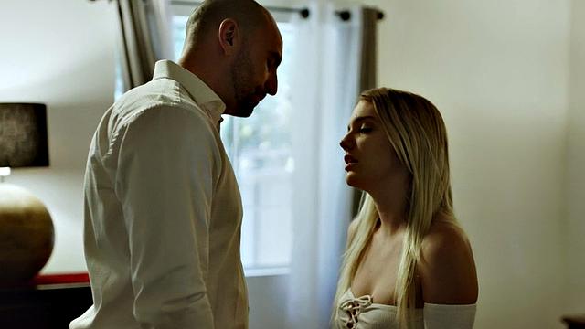 Cute stepdaughter banged by stepdad