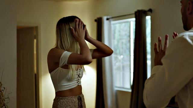 Cute stepdaughter banged by stepdad