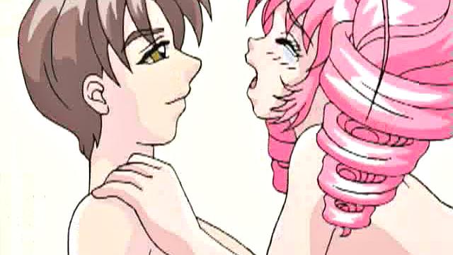 Petite anime babe gets fucked hard in rough one-on-one action