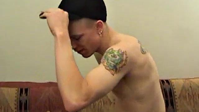 Shane Strokes his Big Cock