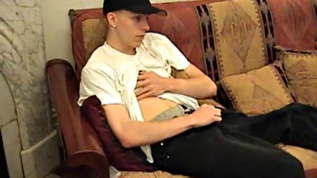 Shane Strokes his Big Cock