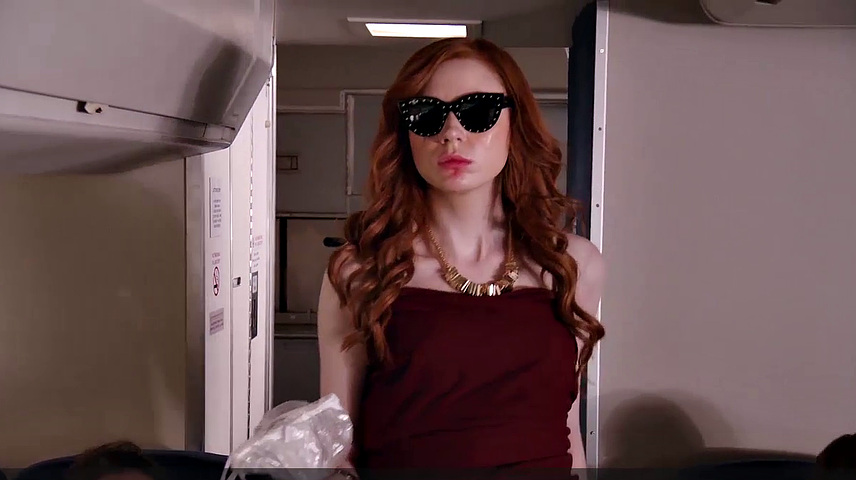 Karen Gillan in lingerie scenes