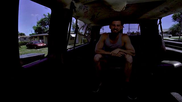 Mature worker fucked in van till cum on face