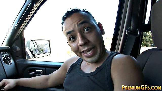 Hot Mason Moore covered in hot cum all over her face