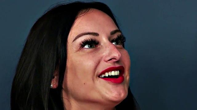 Interracial voyeur patting pussy