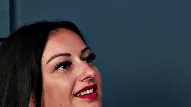 Interracial voyeur patting pussy