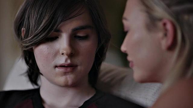 Petite 21yo trans loves anal in missionary