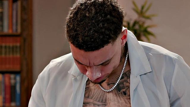 MOMMY'S BOY - Librarian Caught Students Jerking Off Gets ROUGH DPed In Public