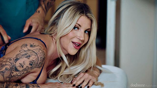 Тейлор Уайлд получает горячий массаж и жестко трахается с Виктором Рэем