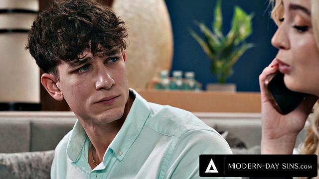 MODERN-DAY SINS - Mormon Virgin Lexi Lore Craves First ANAL CREAMPIE with Hung BF