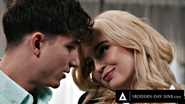 MODERN-DAY SINS - Mormon Virgin Lexi Lore Craves First ANAL CREAMPIE with Hung BF