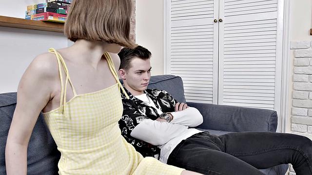 Sell Your GF - Lana Broks - eJalous boyfriend watches revenge sex