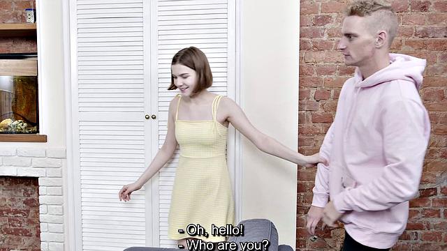 Sell Your GF - Lana Broks - eJalous boyfriend watches revenge sex