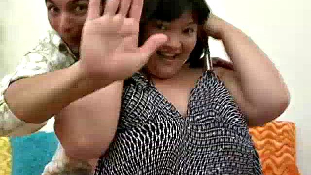 BBW Olivia Showing Her Goods