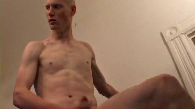 As always, Kaos brings steamy sexuality and tight twink frame to the screen. With unabashed attitude about getting naked, Kaos seems as comfortable on camera as in private. He takes off track pants and instantly gets hard.