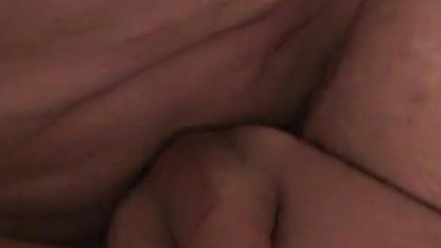 German amateur gaydaddy gets fucked in sling at home