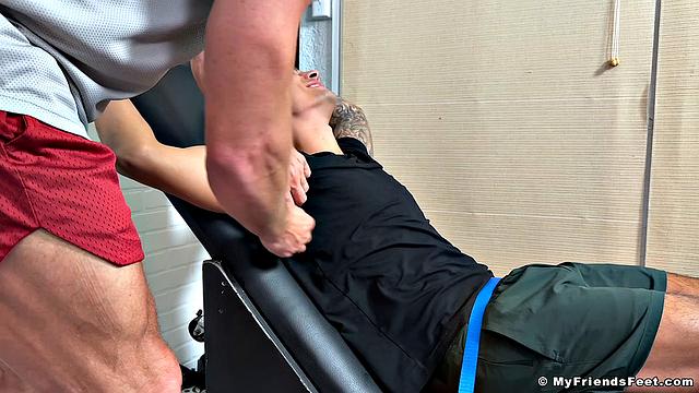 Samir & Ashton Flip-Flop Tickle - Ashton & Samir