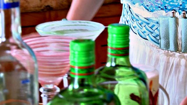 Leanne Crow, shaking and jiggling, stirred