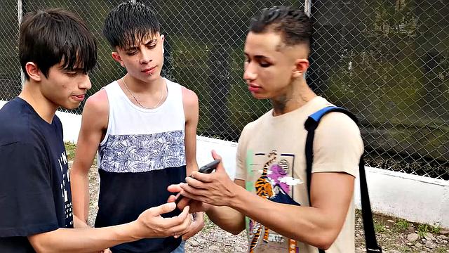 Twink Hole Hotel 3some