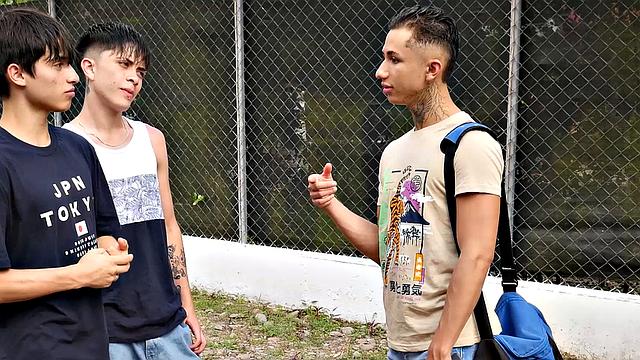 Twink Hole Hotel 3some